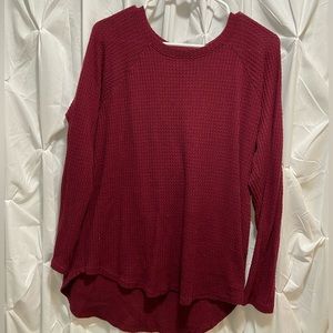 American Eagle | waffle knit sweater